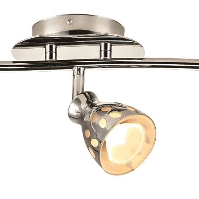 Stropní bodové osvětlení PARADA - 3xGU10, 50W, chromované
