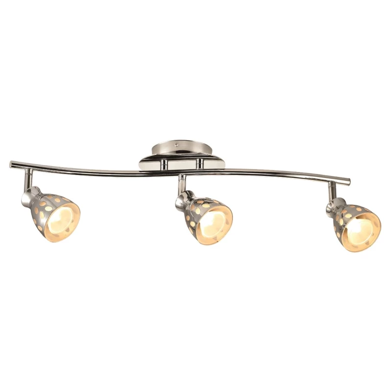 Stropní bodové osvětlení PARADA - 3xGU10, 50W, chromované