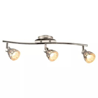 Stropní bodové osvětlení PARADA - 3xGU10, 50W, chromované