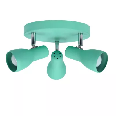 Bodové stropní svítidlo PICARDO - 3xE14, 40W, zelené
