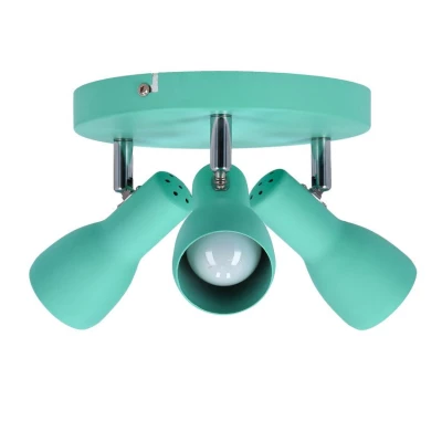 Bodové stropní svítidlo PICARDO - 3xE14, 40W, zelené