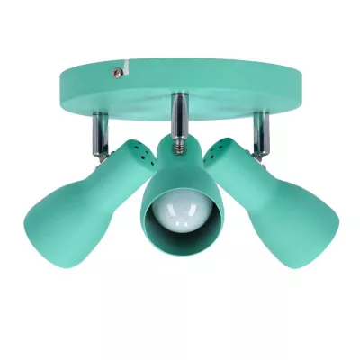 Bodové stropní svítidlo PICARDO - 3xE14, 40W, zelené
