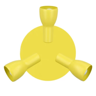 Bodové stropní svítidlo PICARDO - 3xE14, 40W, žluté