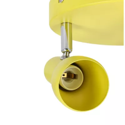 Bodové stropní svítidlo PICARDO - 3xE14, 40W, žluté