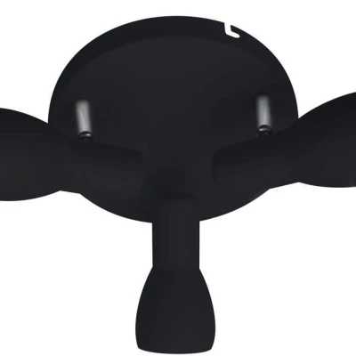 Bodové stropní svítidlo PICARDO - 3xE14, 40W, černé