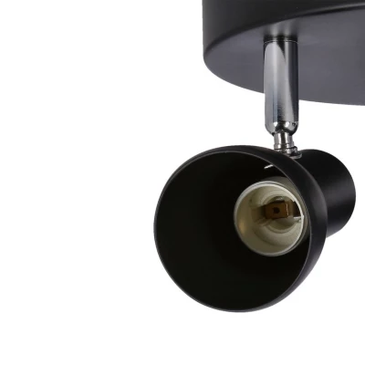 Bodové stropní svítidlo PICARDO - 3xE14, 40W, černé