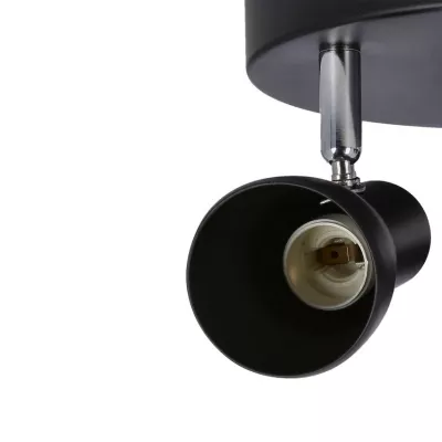 Bodové stropní svítidlo PICARDO - 3xE14, 40W, černé