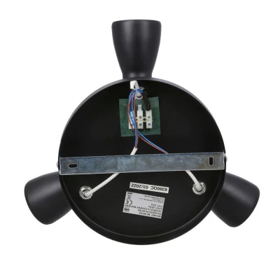 Bodové stropní svítidlo PICARDO - 3xE14, 40W, černé