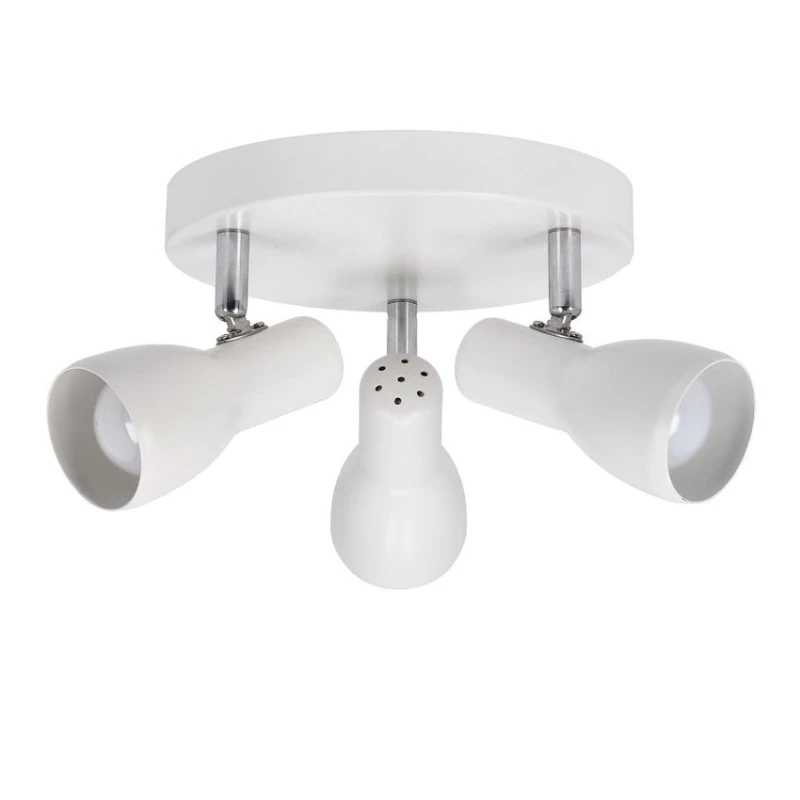 Bodové stropní svítidlo PICARDO - 3xE14, 40W, matné bílé