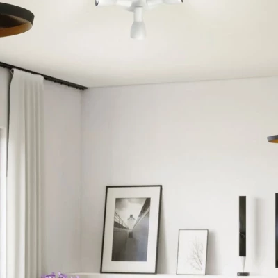 Bodové stropní svítidlo PICARDO - 3xE14, 40W, matné bílé