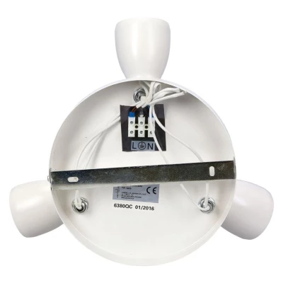 Bodové stropní svítidlo PICARDO - 3xE14, 40W, matné bílé