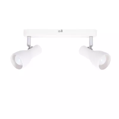 Bodové nástěnné / stropní svítidlo PICARDO - 2xE14, 40W, matné bílé