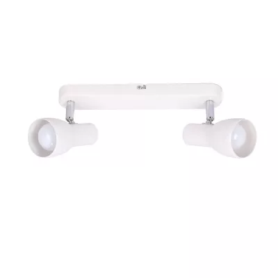 Bodové nástěnné / stropní svítidlo PICARDO - 2xE14, 40W, matné bílé