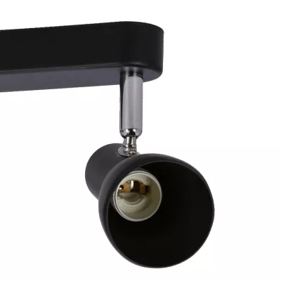 Bodové nástěnné / stropní svítidlo PICARDO - 2xE14, 40W, černé