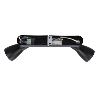 Bodové nástěnné / stropní svítidlo PICARDO - 2xE14, 40W, černé