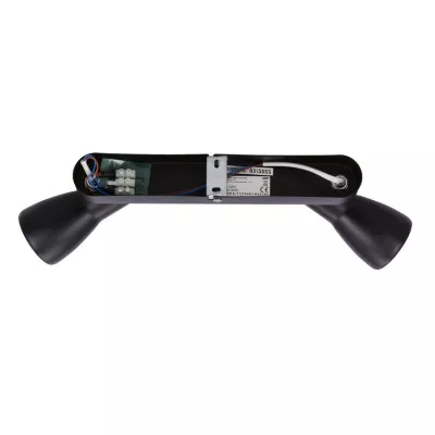 Bodové nástěnné / stropní svítidlo PICARDO - 2xE14, 40W, černé