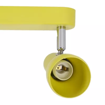 Bodové nástěnné / stropní svítidlo PICARDO - 2xE14, 40W, žluté