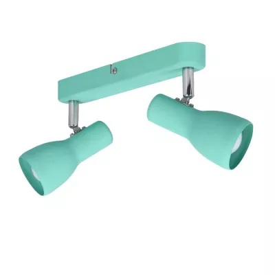 Bodové nástěnné / stropní svítidlo PICARDO - 2xE14, 40W, zelené