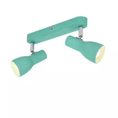 Bodové nástěnné / stropní svítidlo PICARDO - 2xE14, 40W, zelené