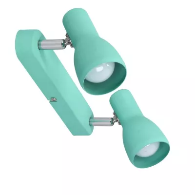 Bodové nástěnné / stropní svítidlo PICARDO - 2xE14, 40W, zelené