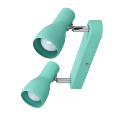 Bodové nástěnné / stropní svítidlo PICARDO - 2xE14, 40W, zelené