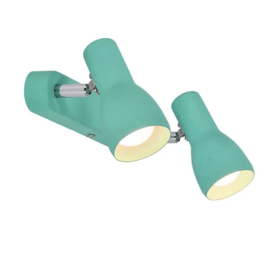 Bodové nástěnné / stropní svítidlo PICARDO - 2xE14, 40W, zelené