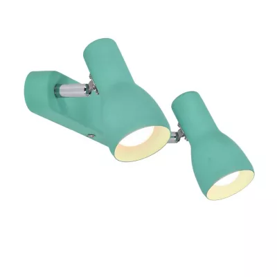 Bodové nástěnné / stropní svítidlo PICARDO - 2xE14, 40W, zelené