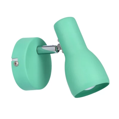 Bodové nástěnné svítidlo PICARDO - 1xE14, 40W, zelené