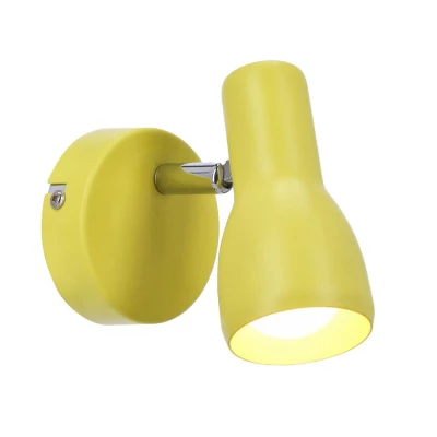 Bodové nástěnné svítidlo PICARDO - 1xE14, 40W, žluté