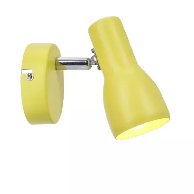 Bodové nástěnné svítidlo PICARDO - 1xE14, 40W, žluté