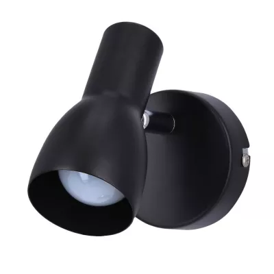 Bodové nástěnné svítidlo PICARDO - 1xE14, 40W, černé