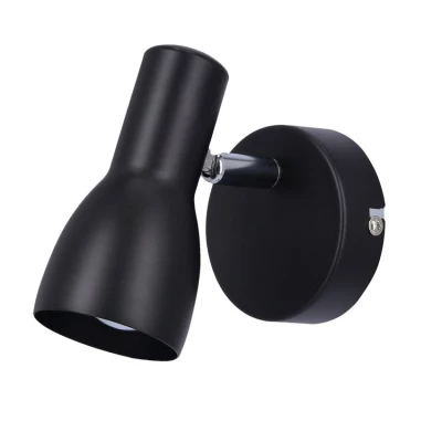 Bodové nástěnné svítidlo PICARDO - 1xE14, 40W, černé