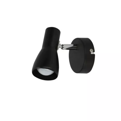 Bodové nástěnné svítidlo PICARDO - 1xE14, 40W, černé