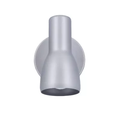 Bodové nástěnné svítidlo PICARDO - 1xE14, 40W, šedostříbrné