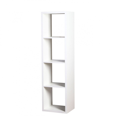 VÝPRODEJ - Policový regál DATGEN 2 - bílý