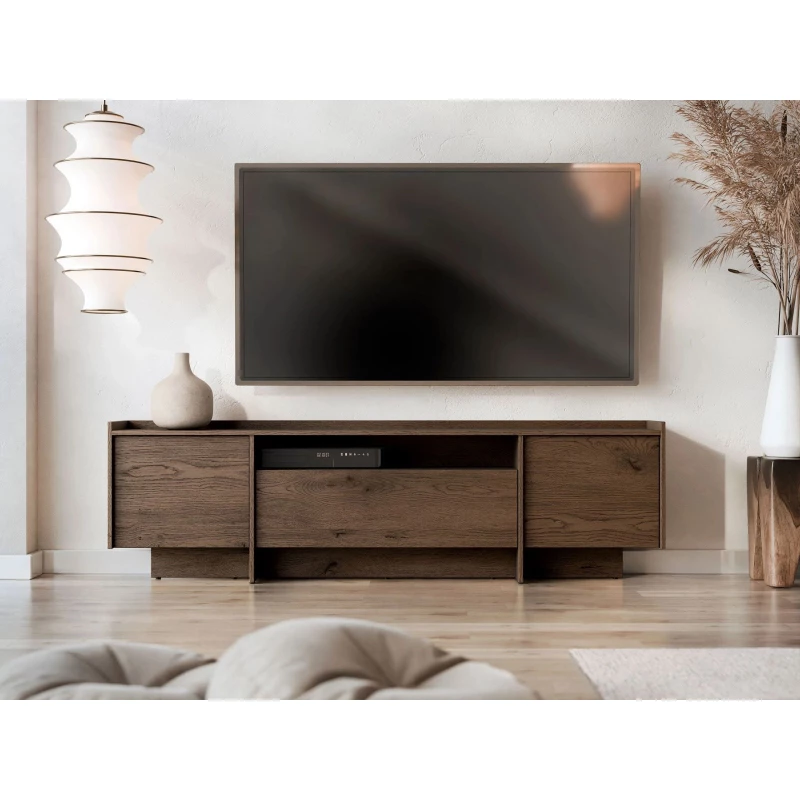 Široký televizní stolek DESMONES - baltic storm