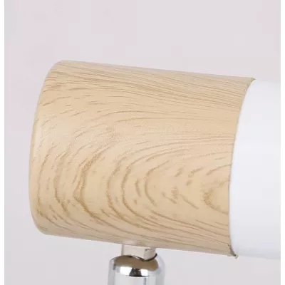 Skandinávské bodové stropní svítidlo PUERTO - 3xE14, 40W, hnědé / bílé