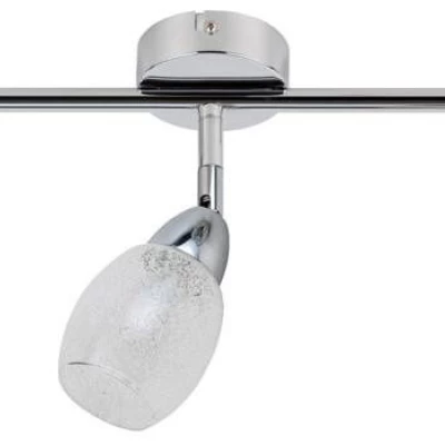 Stropní LED bodové světlo RICO - 3x6W, 3000K (teplá bílá), chromované