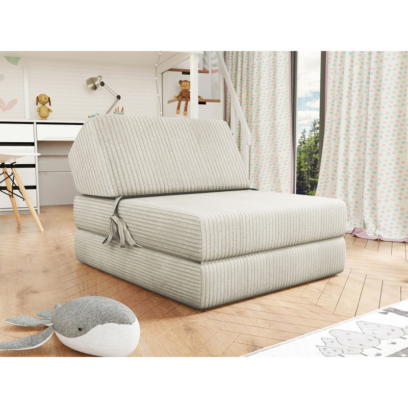 VÝPRODEJ - Rozkládací křeslo OTTO - krémové