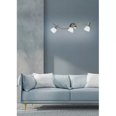 Stropní bodové osvětlení SELIA - 3xG9, 40W, chromované