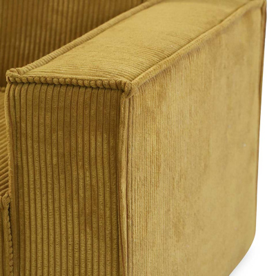 VÝPRODEJ - Rozkládací pohovka s úložným prostorem CHIAKY 2 - tyrkysová