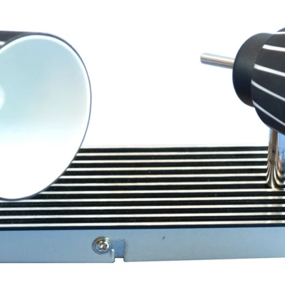 Stropní / nástěnné bodové osvětlení SENSO - 2xG9, 40W, stříbrné / černobílé