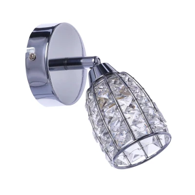 Moderní nástěnné bodové svítidlo SHIBA - 1xG9, 15W, chromované / čiré