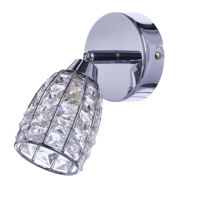 Moderní nástěnné bodové svítidlo SHIBA - 1xG9, 15W, chromované / čiré