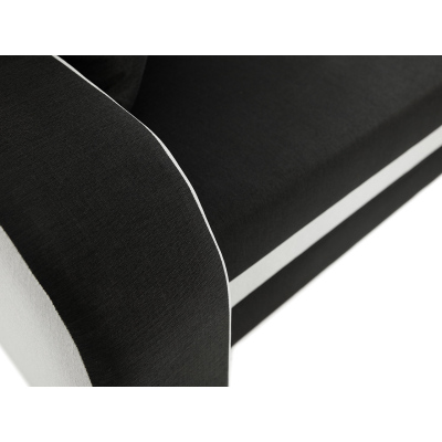 VÝPRODEJ - Sedačka na každodenní spaní s úložným prostorem KORNELIE - modrá