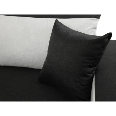 VÝPRODEJ - Sedačka na každodenní spaní s úložným prostorem KORNELIE - modrá