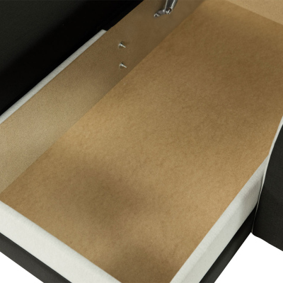 VÝPRODEJ - Sedačka na každodenní spaní s úložným prostorem KORNELIE - modrá