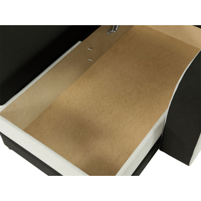 VÝPRODEJ - Sedačka na každodenní spaní s úložným prostorem KORNELIE - modrá