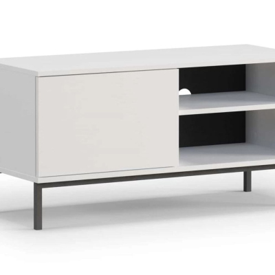 VÝPRODEJ - TV stolek NIXI - bílý