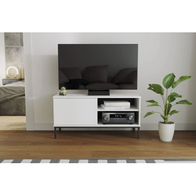 VÝPRODEJ - TV stolek NIXI - bílý